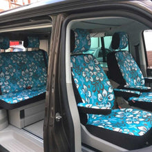 Lade das Bild in den Galerie-Viewer, Sitzbezüge 2er Rücksitzbank für Volkswagen T5/T6/T6.1 California Coast / Ocean
