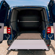 Lade das Bild in den Galerie-Viewer, Heckauszug heckBOXX vormontiert für Volkswagen T5/T6/T6.1 Transporter

