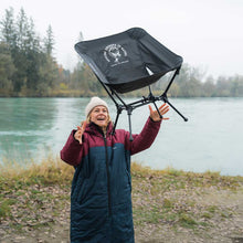 Lade das Bild in den Galerie-Viewer, Bus-Boxx Defthike Ultralight square chair- ultraleichter Campingstuhl
